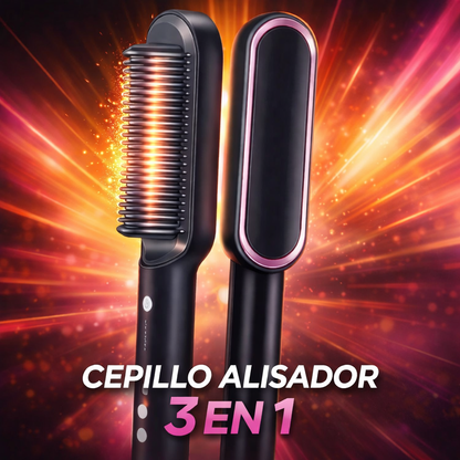 Cepillo Alisador 3 en 1 | Compre 1 y llévese 2 + Envío Grátis