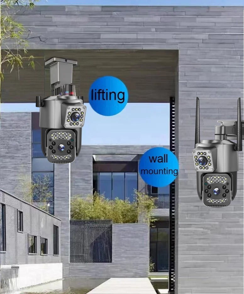 Camara De Seguridad Ptz Doble Lente Alta