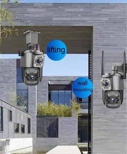 Camara De Seguridad Ptz Doble Lente Alta