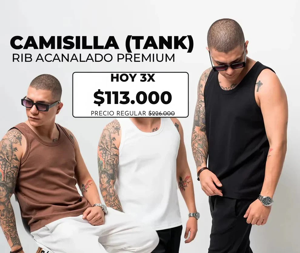 Elite Tank Pack Compre 1 llévese 3 - Versatilidad y Estilo Superior en Cada Color 💎