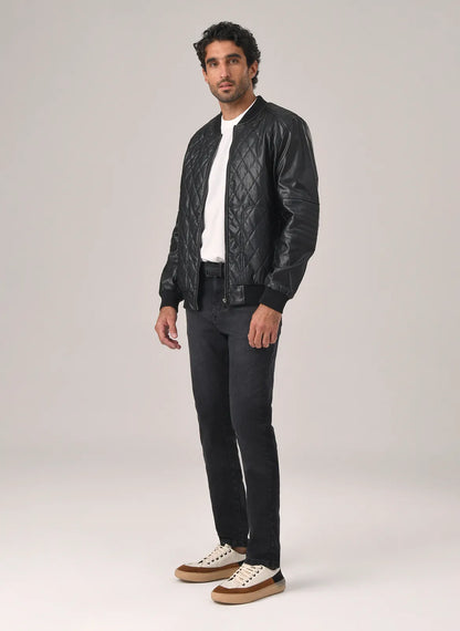 Chaqueta de Cuero Premium con forro térmico + envio grátis